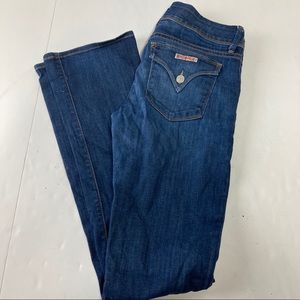 Hudson Beth Baby Boot Cut Jeans Stretch Flap Pockets Women's size 29